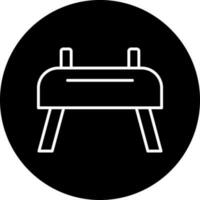 goat gymnastics Vector Icon Style