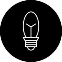 candle bulb Vector Icon Style