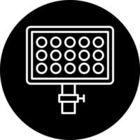 led panel Vector Icon Style