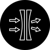 normal index lenses Vector Icon Style
