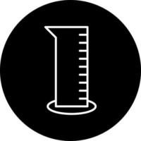 graduated cylinder Vector Icon Style