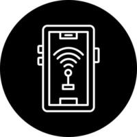 wifi tethering Vector Icon Style