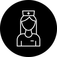 nurse Vector Icon Style