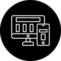 responsive design Vector Icon Style