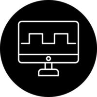 digital television Vector Icon Style