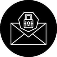 email security Vector Icon Style