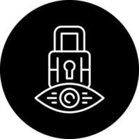 security vision Vector Icon Style