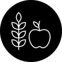 high fiber food Vector Icon Style