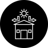 home insulation Vector Icon Style