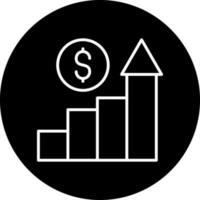 growing business Vector Icon Style