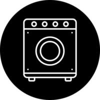 washing machine Vector Icon Style