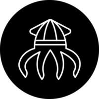 squid Vector Icon Style