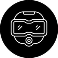 diving mask Vector Icon Style