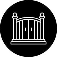 entry gate Vector Icon Style