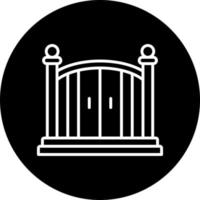 entry gate Vector Icon Style