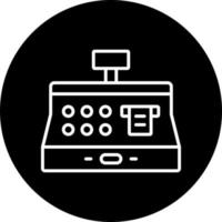cash register Vector Icon Style