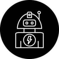 robot Vector Icon Style