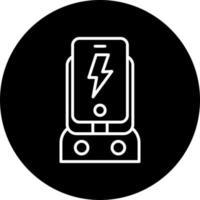 charging stand Vector Icon Style