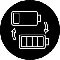 swappable batteries Vector Icon Style