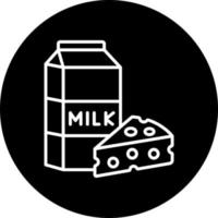 dairy item Vector Icon Style