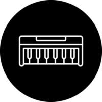 piano Vector Icon Style