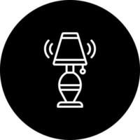 smart lamp Vector Icon Style