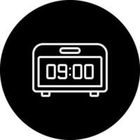 digital clock Vector Icon Style