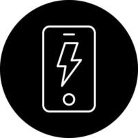 wireless charging Vector Icon Style