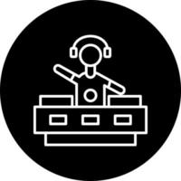 dj Vector Icon Style