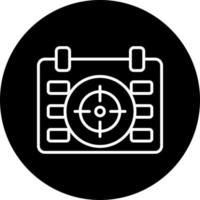target time Vector Icon Style