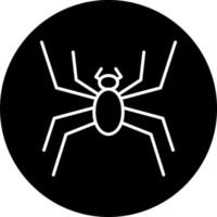 araña vector icono estilo