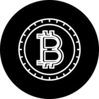 bitcoin vector icono estilo