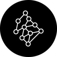 Neural Network Vector Icon Style