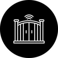 smart gate Vector Icon Style