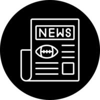 sport news Vector Icon Style