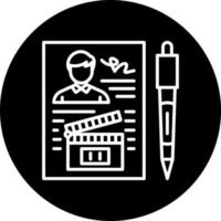 Contract Vector Icon Style