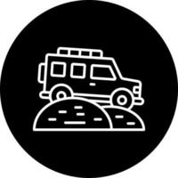 Desert Safari Vector Icon Style