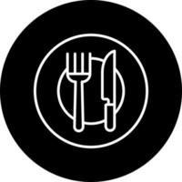 Dinner Vector Icon Style