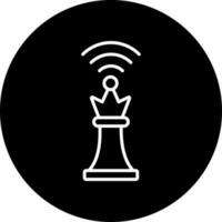 Smart Chess Vector Icon Style