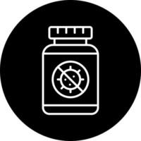 Antibiotic Vector Icon Style