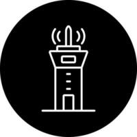 Control Tower Vector Icon Style