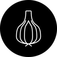 Garlic Vector Icon Style