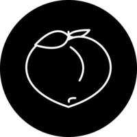 Peach Vector Icon Style