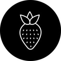 Strawberry Vector Icon Style