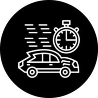 Race Stopwatch Vector Icon Style