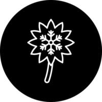 Dandelion Vector Icon Style