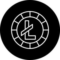 Litecoin Vector Icon Style