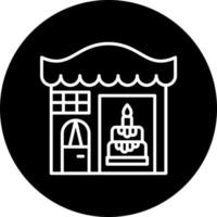 Cake Shop Vector Icon Style