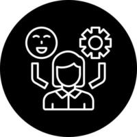 Stress Management Vector Icon Style