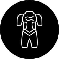 Wetsuit Vector Icon Style